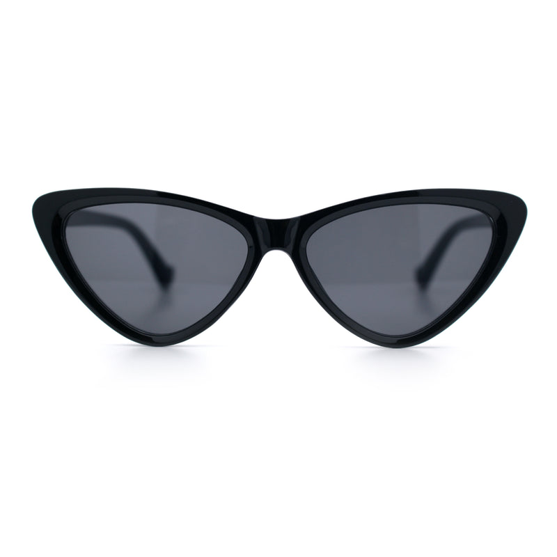 Womens Triangle Gothic Fashion Cat Eye Plastic Retro Sunglasses