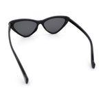 Womens Triangle Gothic Fashion Cat Eye Plastic Retro Sunglasses