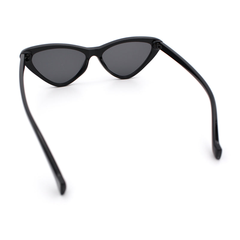 Womens Triangle Gothic Fashion Cat Eye Plastic Retro Sunglasses