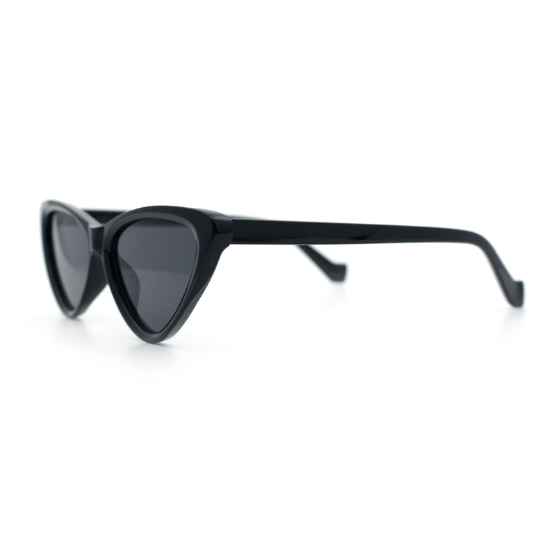 Womens Triangle Gothic Fashion Cat Eye Plastic Retro Sunglasses