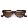 Womens Triangle Gothic Fashion Cat Eye Plastic Retro Sunglasses