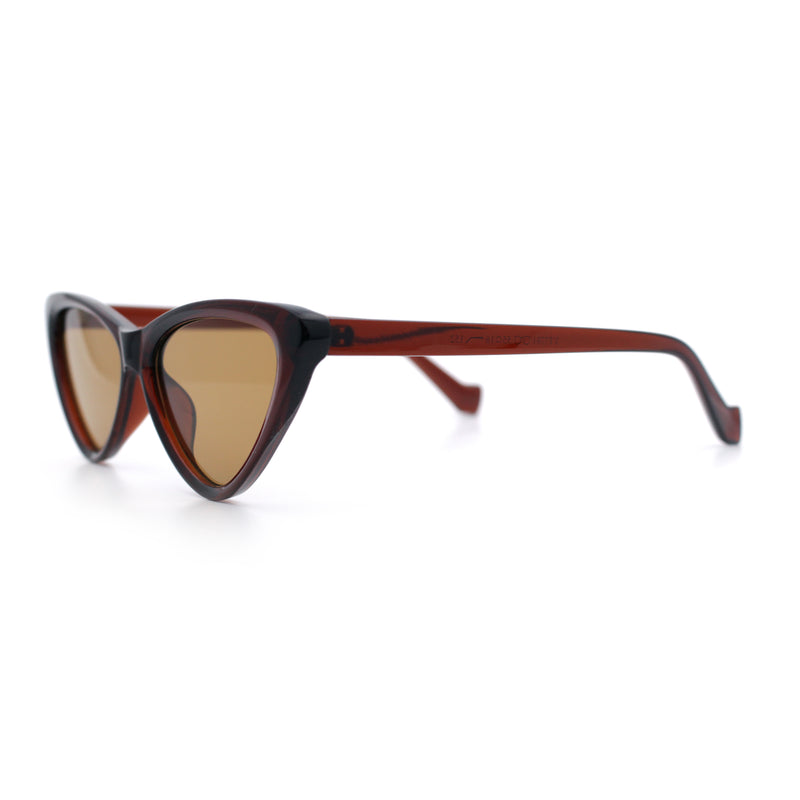 Womens Triangle Gothic Fashion Cat Eye Plastic Retro Sunglasses