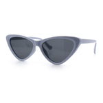 Womens Triangle Gothic Fashion Cat Eye Plastic Retro Sunglasses