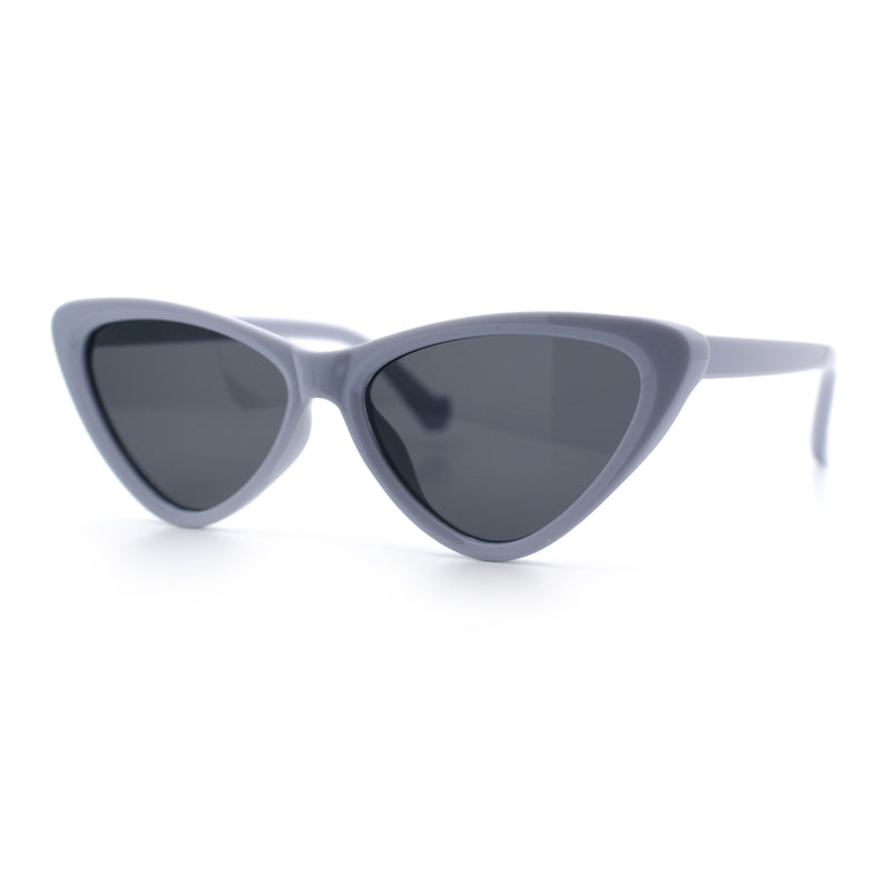 Womens Triangle Gothic Fashion Cat Eye Plastic Retro Sunglasses