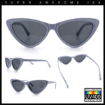 Womens Triangle Gothic Fashion Cat Eye Plastic Retro Sunglasses
