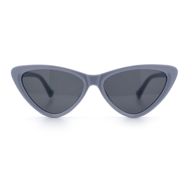 Womens Triangle Gothic Fashion Cat Eye Plastic Retro Sunglasses