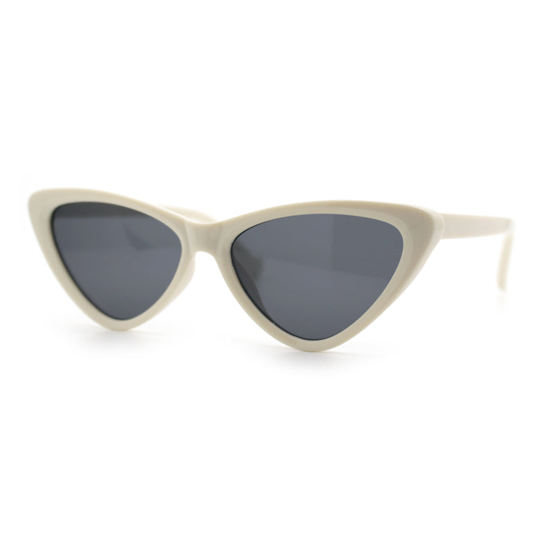 Womens Triangle Gothic Fashion Cat Eye Plastic Retro Sunglasses