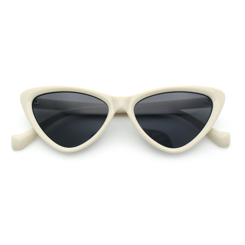 Womens Triangle Gothic Fashion Cat Eye Plastic Retro Sunglasses