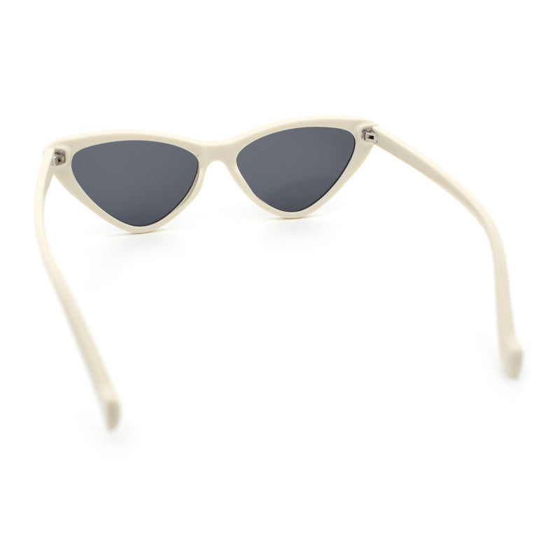 Womens Triangle Gothic Fashion Cat Eye Plastic Retro Sunglasses