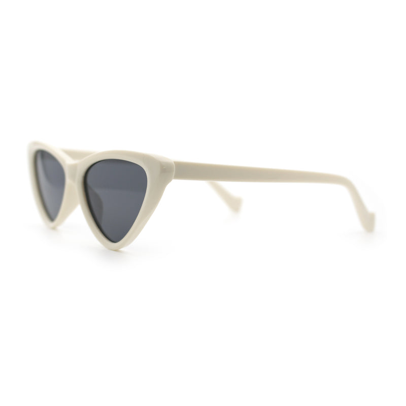 Womens Triangle Gothic Fashion Cat Eye Plastic Retro Sunglasses