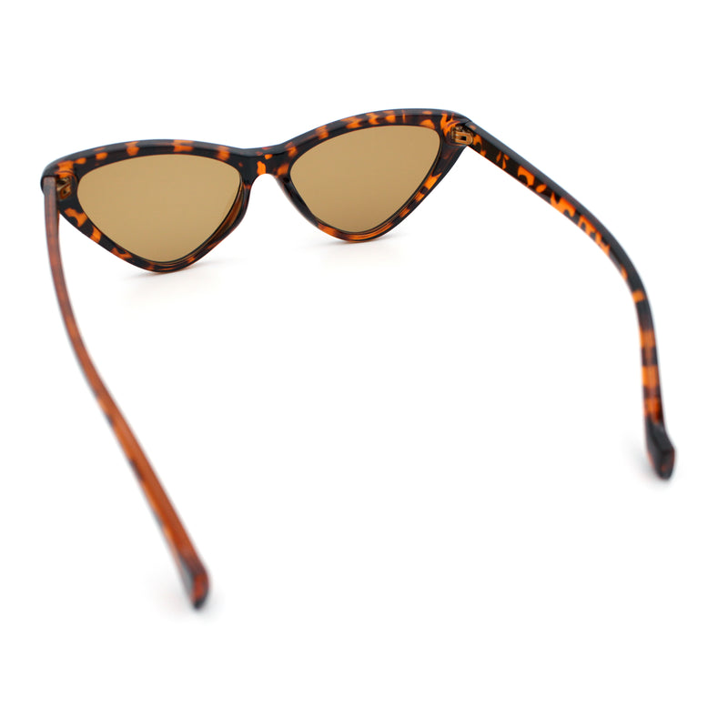 Womens Triangle Gothic Fashion Cat Eye Plastic Retro Sunglasses