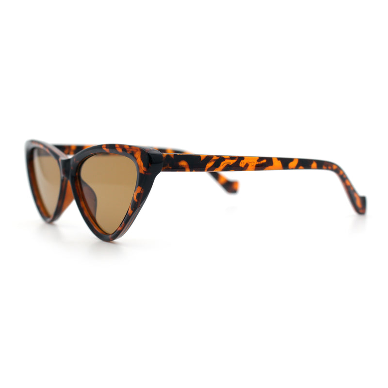 Womens Triangle Gothic Fashion Cat Eye Plastic Retro Sunglasses