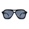 Womens Boyfriend Large Retro Vintage Style Thick Plastic Racer Sunglasses