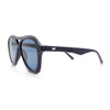 Womens Boyfriend Large Retro Vintage Style Thick Plastic Racer Sunglasses