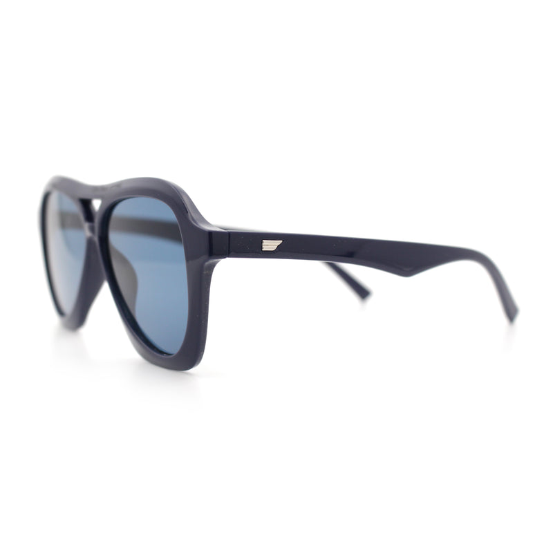 Womens Boyfriend Large Retro Vintage Style Thick Plastic Racer Sunglasses