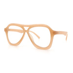 Womens Boyfriend Large Retro Vintage Style Thick Plastic Racer Sunglasses