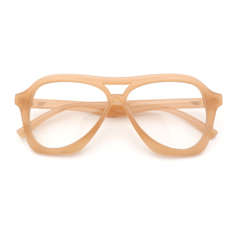Womens Boyfriend Large Retro Vintage Style Thick Plastic Racer Sunglasses