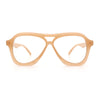 Womens Boyfriend Large Retro Vintage Style Thick Plastic Racer Sunglasses