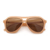 Womens Boyfriend Large Retro Vintage Style Thick Plastic Racer Sunglasses