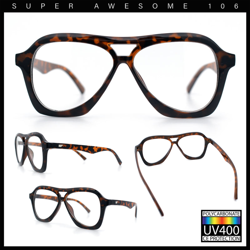 Womens Boyfriend Large Retro Vintage Style Thick Plastic Racer Sunglasses