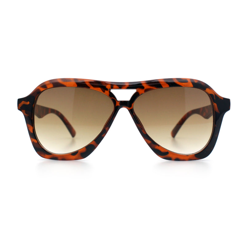 Womens Boyfriend Large Retro Vintage Style Thick Plastic Racer Sunglasses