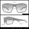 Xloop Mens HD+ Night Driving Amber Lens Wrap Around Sport Plastic Sunglasses