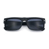 Locs Mens Square Rectangle Horn Rim Gangster Pot Leaf Camo Arm Sunglasses