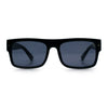 Locs Mens Square Rectangle Horn Rim Gangster Pot Leaf Camo Arm Sunglasses