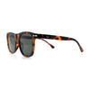 Classic Retro Oversized Horn Rim Hipster Plastic Rectangular Sunglasses