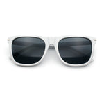 Classic Retro Oversized Horn Rim Hipster Plastic Rectangular Sunglasses