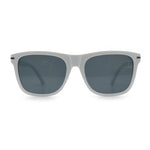 Classic Retro Oversized Horn Rim Hipster Plastic Rectangular Sunglasses