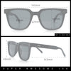 Mens Classy Gentlemans Thin Plastic Rectangular Horn Rim Retro Sunglasses