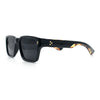 Mens Narrow Rectangle Vintage Style Bohemian Plastic Fashion Sunglasses