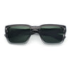 Mens Narrow Rectangle Vintage Style Bohemian Plastic Fashion Sunglasses
