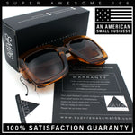 Womens Large Exaggerated Thick Plastic Mod Fashion Rectangle Sunglasses