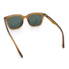 Gentlemanly Polarized Horn Rim Hipster Plastic Refined Fashion Sunglasses