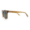 Gentlemanly Polarized Horn Rim Hipster Plastic Refined Fashion Sunglasses