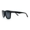 Gentlemanly Polarized Horn Rim Hipster Plastic Refined Fashion Sunglasses