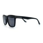 Gentlemanly Polarized Horn Rim Hipster Plastic Refined Fashion Sunglasses