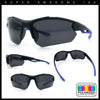 Polarized Mens Antiglare Classic Baseball Half Rim Wrap Sport Plastic Sunglasses