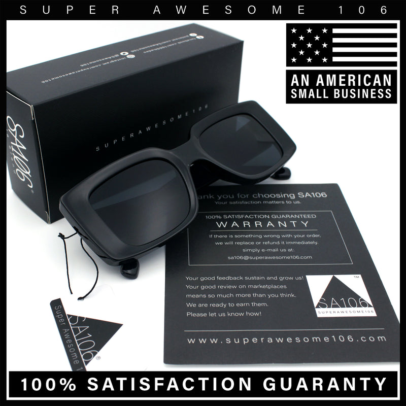 Womens Grim Reaper Logo Mod Fashion Rectangle Plastic Sunglasses