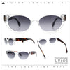 Womens Mod Urban City Hipster Rectangle Cat Eye Plastic Sunglasses