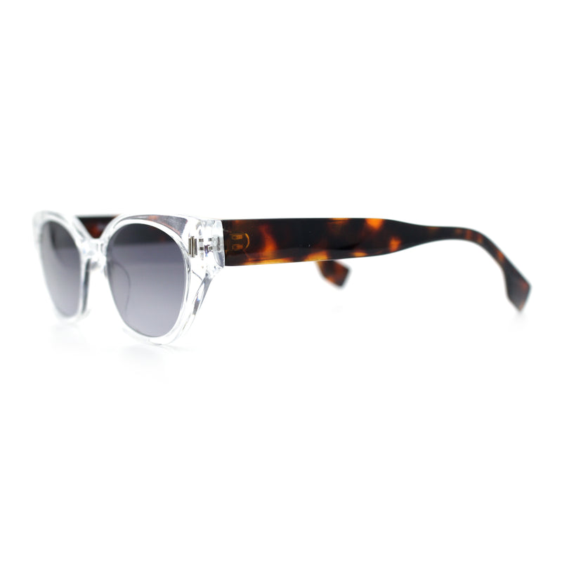 Womens Mod Urban City Hipster Rectangle Cat Eye Plastic Sunglasses