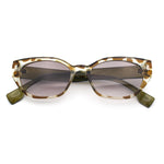 Womens Mod Urban City Hipster Rectangle Cat Eye Plastic Sunglasses