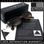 Womens Mod Urban City Hipster Rectangle Cat Eye Plastic Sunglasses