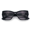 Womens Oversized Exposed Lens Rectangle Cat Eye Designer Fashion Luxury Sunglasses