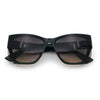 Womens Oversized Exposed Lens Rectangle Cat Eye Designer Fashion Luxury Sunglasses
