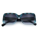Womens Classy 90s Styling Chic Rectangle Designer Fashion Plastic Sunglasses