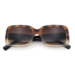 Womens Classy 90s Styling Chic Rectangle Designer Fashion Plastic Sunglasses