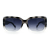Womens Classy 90s Styling Chic Rectangle Designer Fashion Plastic Sunglasses
